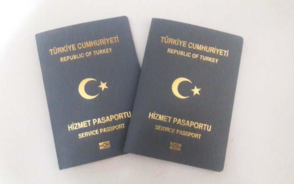 گذرنامه خاکستری ترکیه